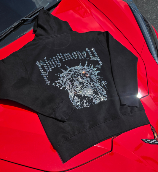 P4M RHINESTONE HOODIE